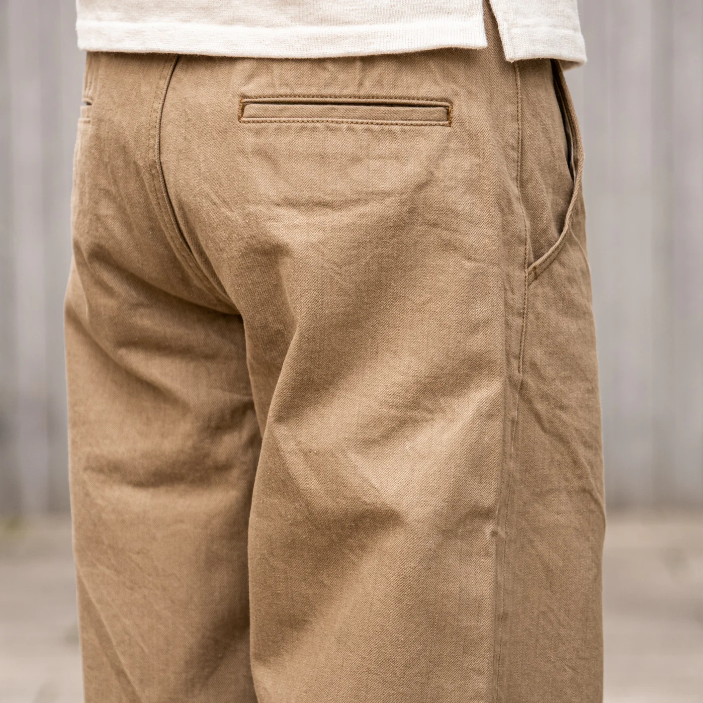 Samurai 15oz Heavy Selvedge Wide Chino – Classic Straight - Image 3