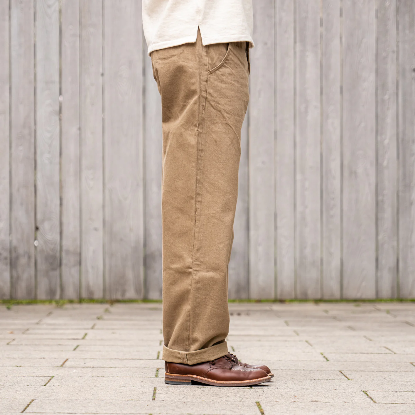 Samurai 15oz Heavy Selvedge Wide Chino – Classic Straight - Image 4