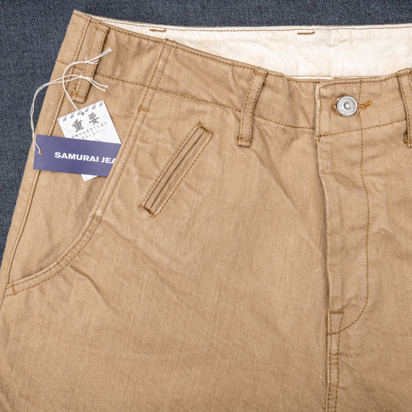 Samurai 15oz Heavy Selvedge Wide Chino – Classic Straight - Image 6