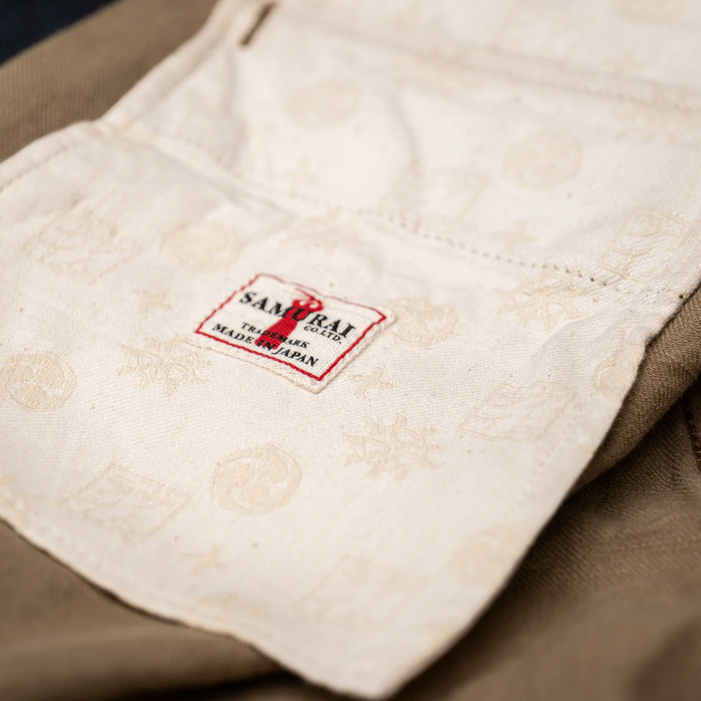 Samurai 15oz Heavy Selvedge Wide Chino – Classic Straight - Image 8