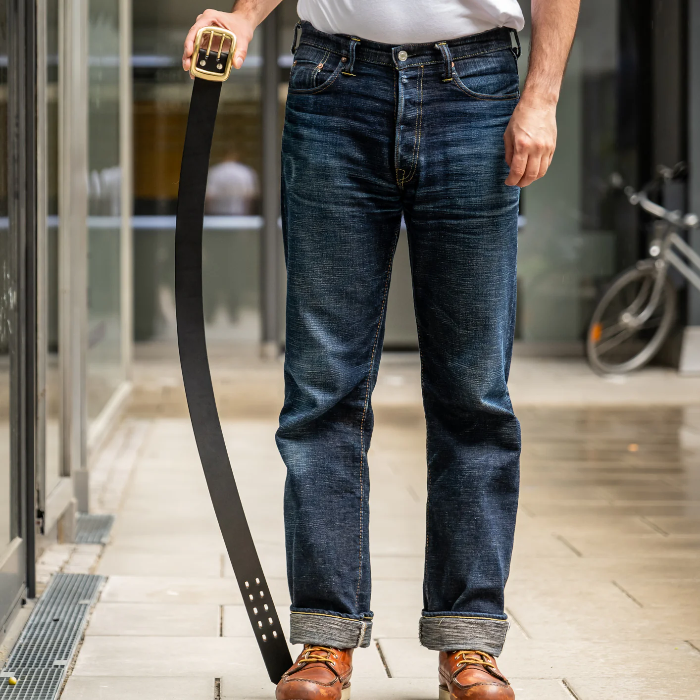 Samurai 2-Prong Heavy Curve Belt - Black - Image 3