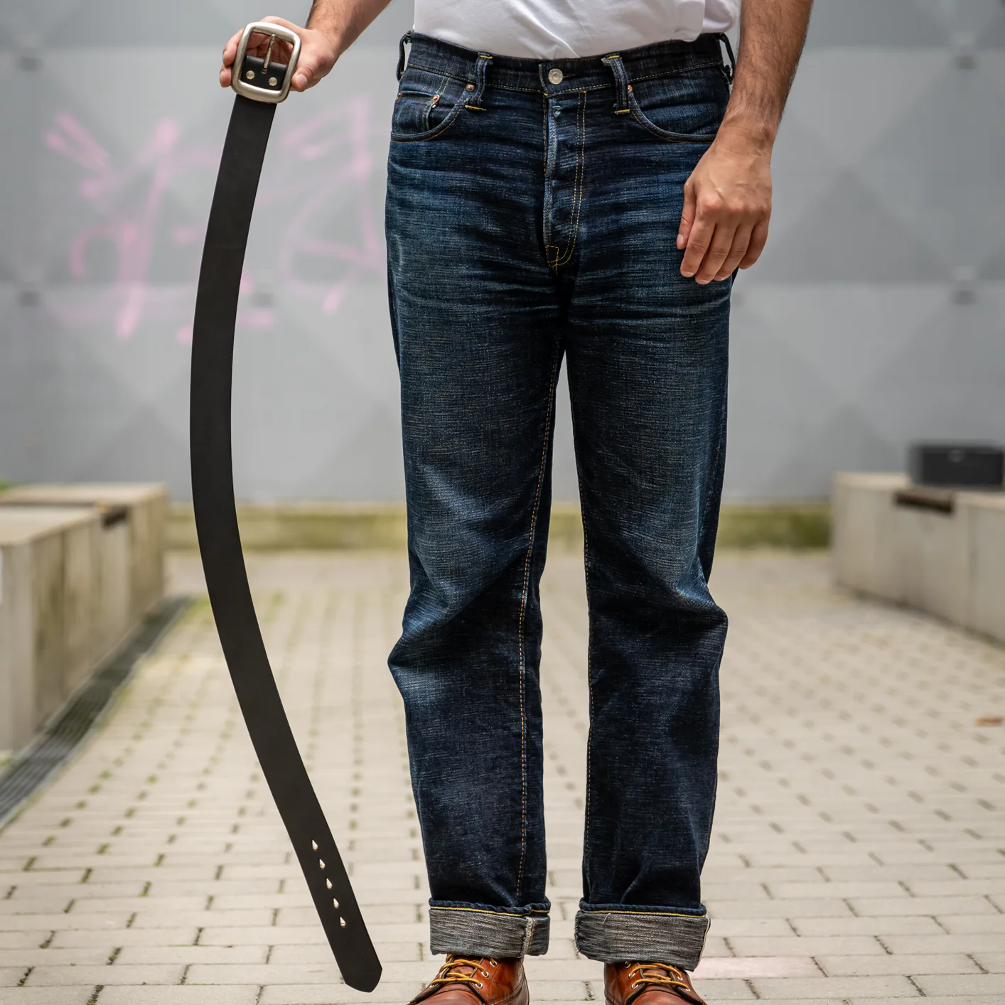 Samurai Heavy Curve Belt - Black - Image 3