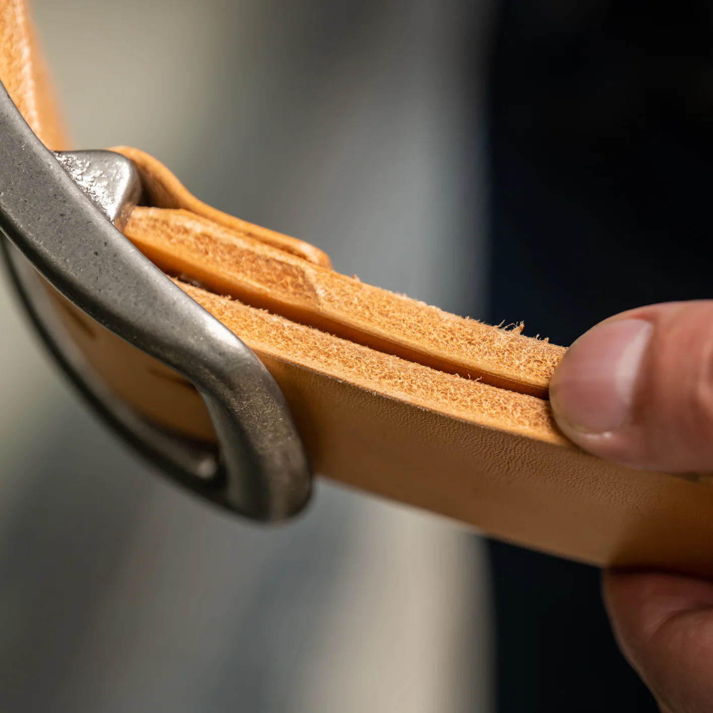 Samurai Heavy Curve Belt - Natural - Image 8