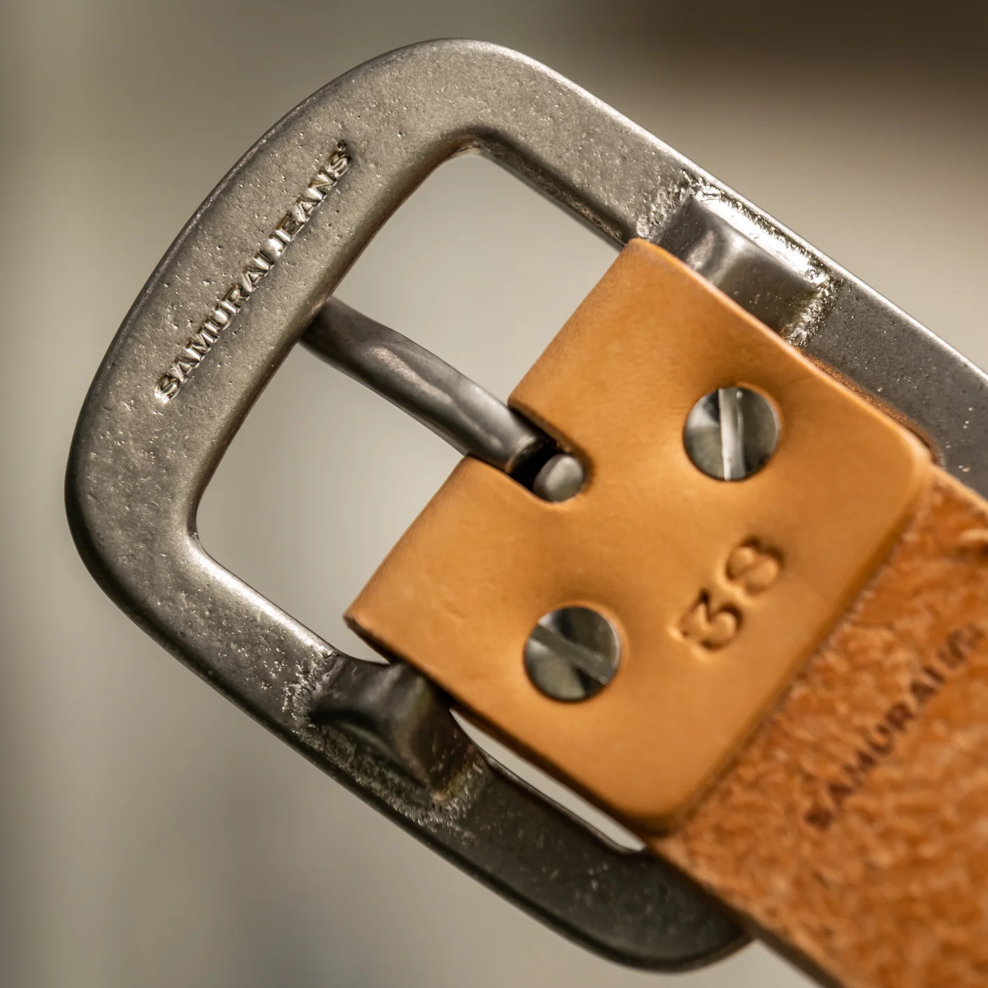 Samurai Heavy Curve Belt - Natural - Image 9