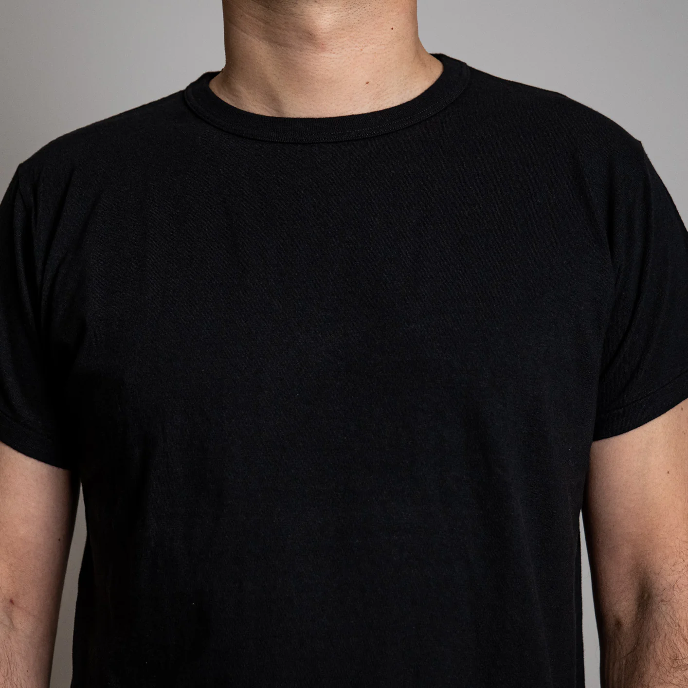 Samurai 5.4oz Loopwheeled T-Shirt 2-Pack – Black - Image 4