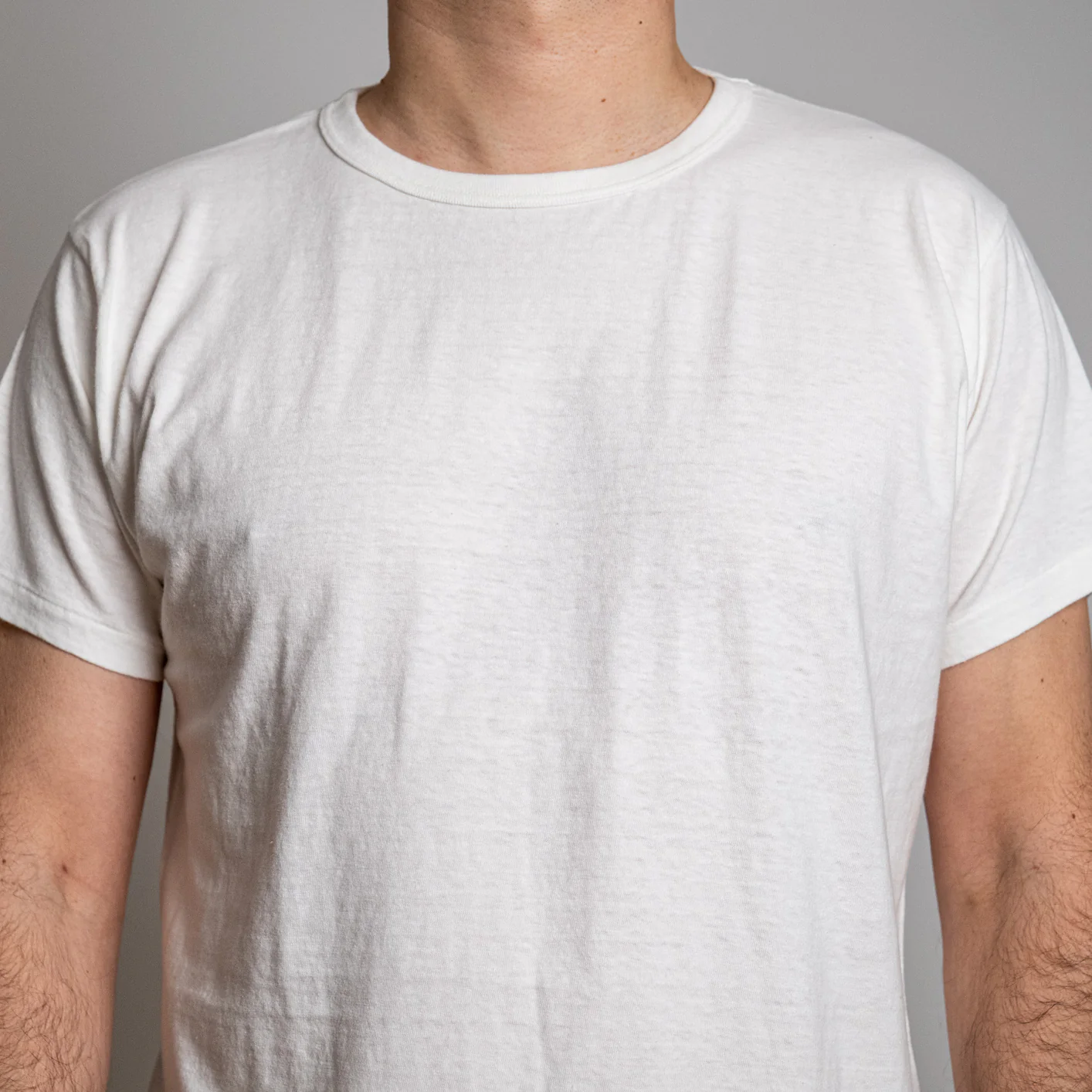 Samurai 5.4oz Loopwheeled T-Shirt 2-Pack – White - Image 4