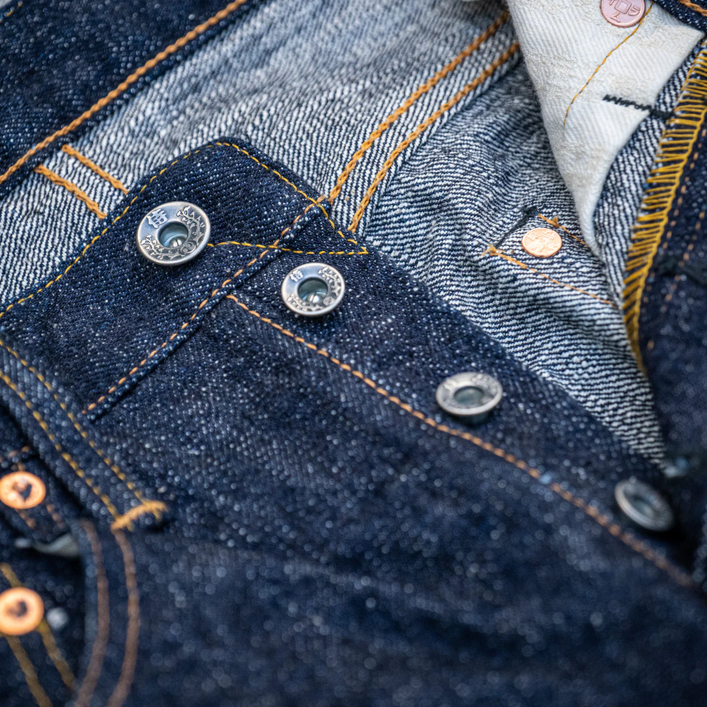 Samurai Jeans S211VX 'Benkei' 17oz Bushido Selvage Jeans - Relaxed Tapered - Image 7