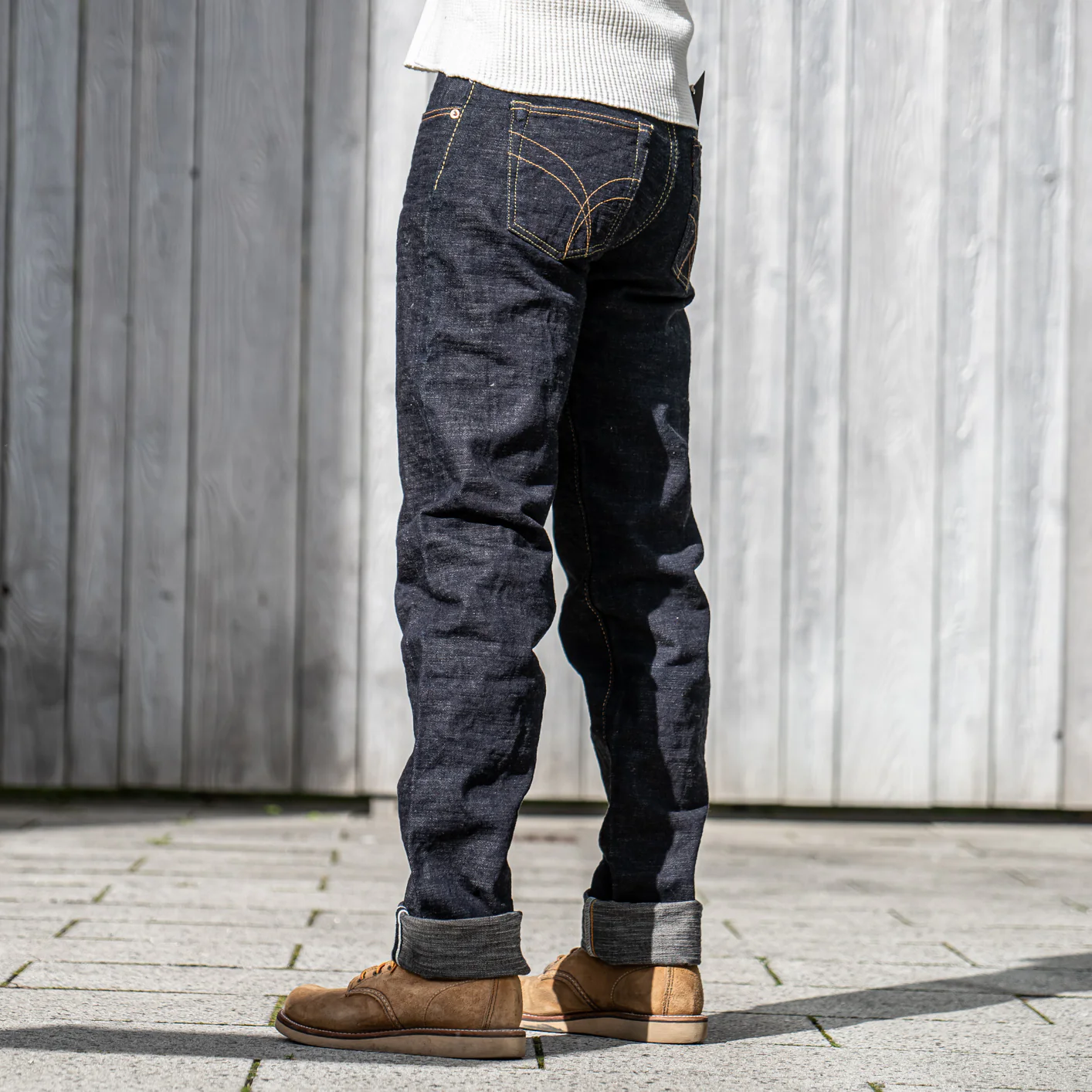 Strike Gold SG5103 15oz Slub Selvedge Jeans – Classic Straight - Image 5