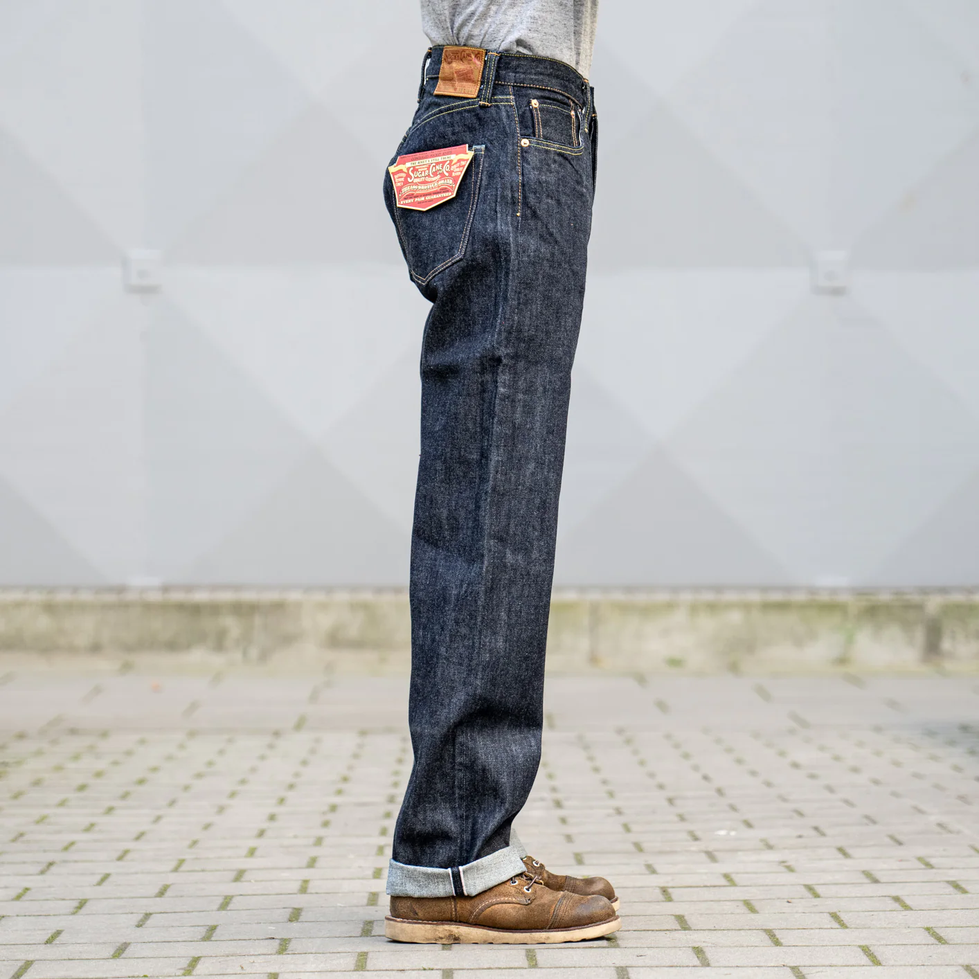 Sugar Cane 14.25oz 1947 Selvedge Jeans - Regular Straight - Image 4