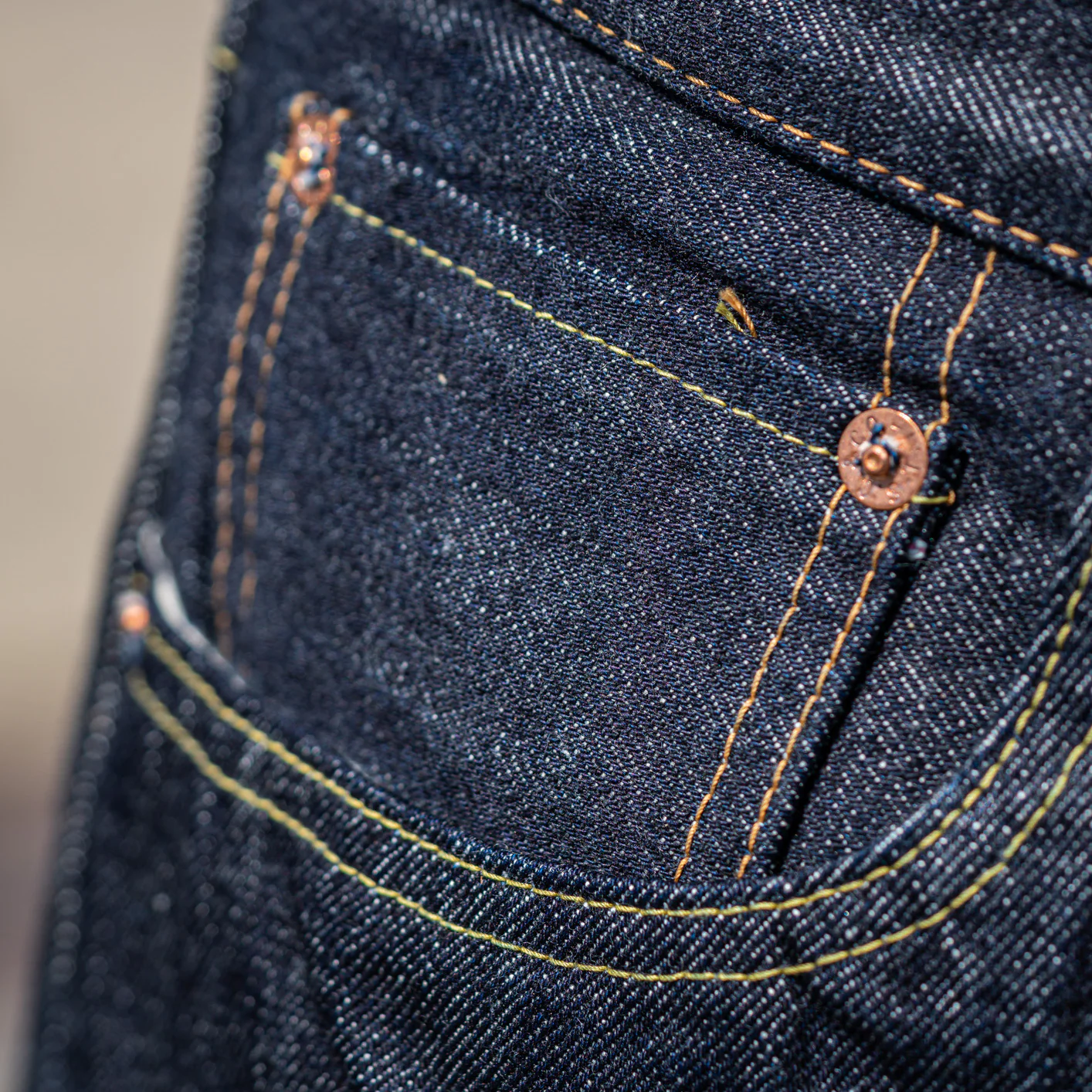 Sugar Cane 14.25oz 1947 Selvedge Jeans - Regular Straight - Image 9