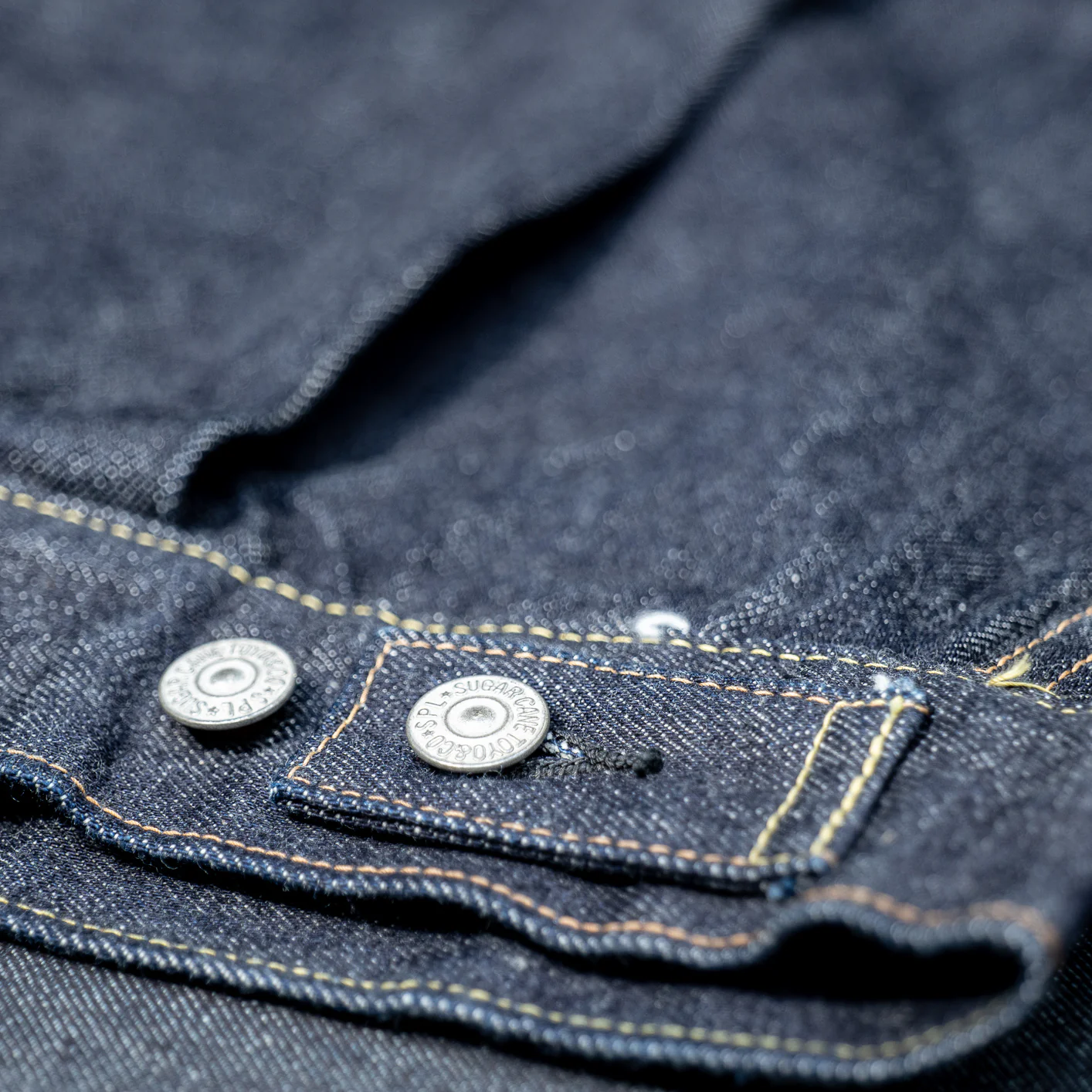 Sugar Cane 14.25oz 1953 Type II Denim Jacket – Indigo - Image 7