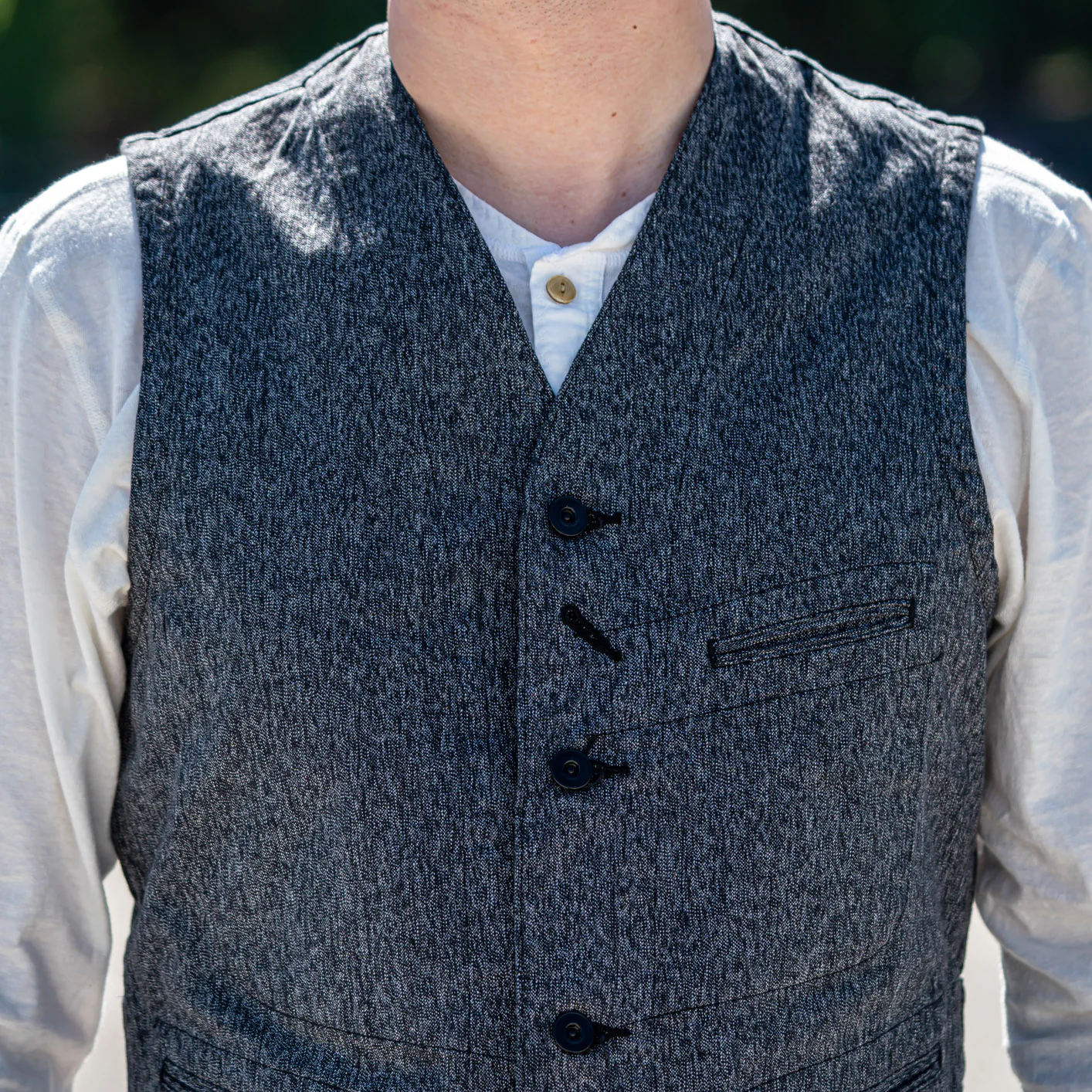 Sugar Cane 9oz Covert Cotton Work Vest - Image 6