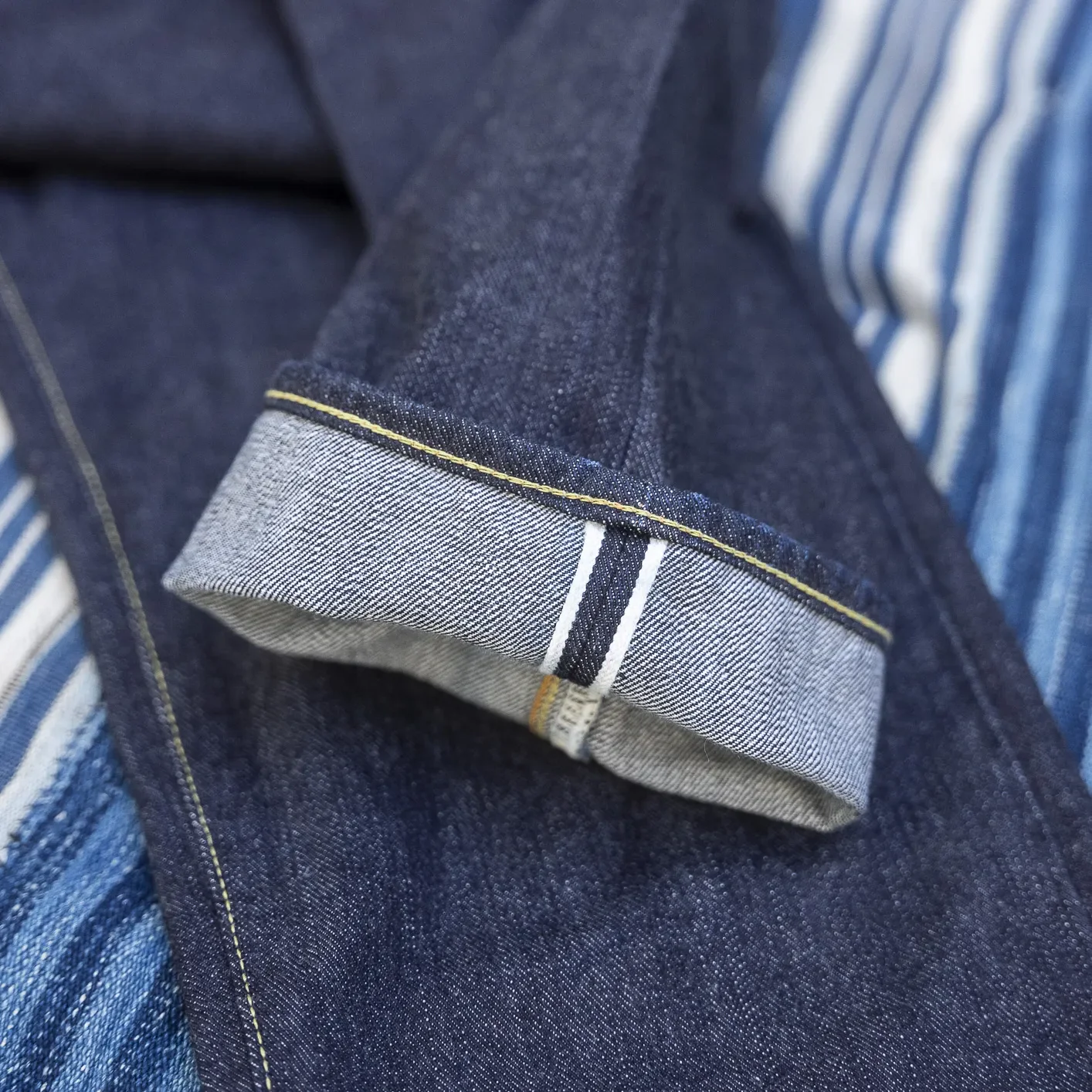 The Flat Head FN-D112 14.5oz Selvedge Jeans - Relaxed Tapered - Image 3