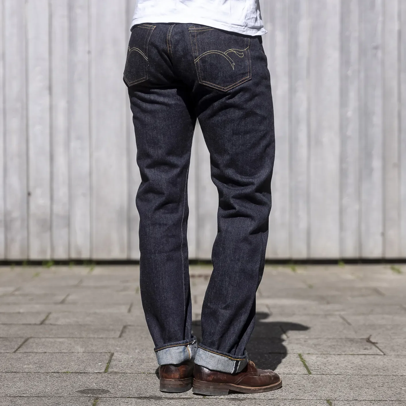 The Flat Head FN-8004 18oz Selvedge Jeans - Wide Tapered - Image 5