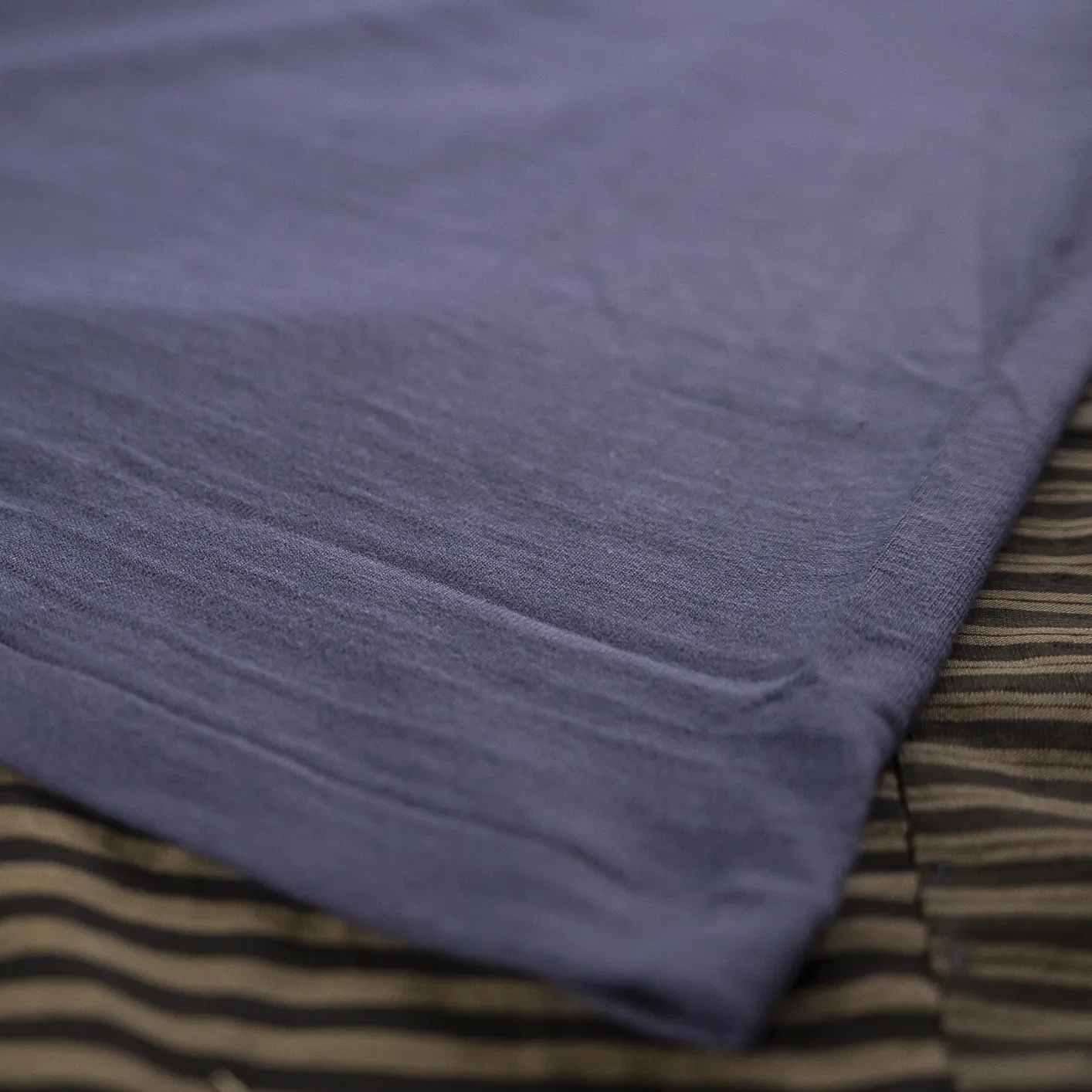 Warehouse Co. Lot 4601 Loopwheeled Slub Yarn T-Shirt - Eggplant - Image 3