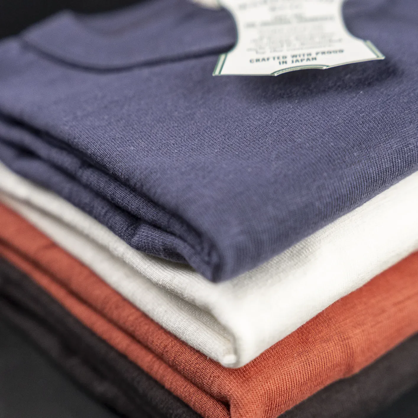 Warehouse Co. Lot 4601 Loopwheeled Slub Yarn T-Shirt - Salmon - Image 6