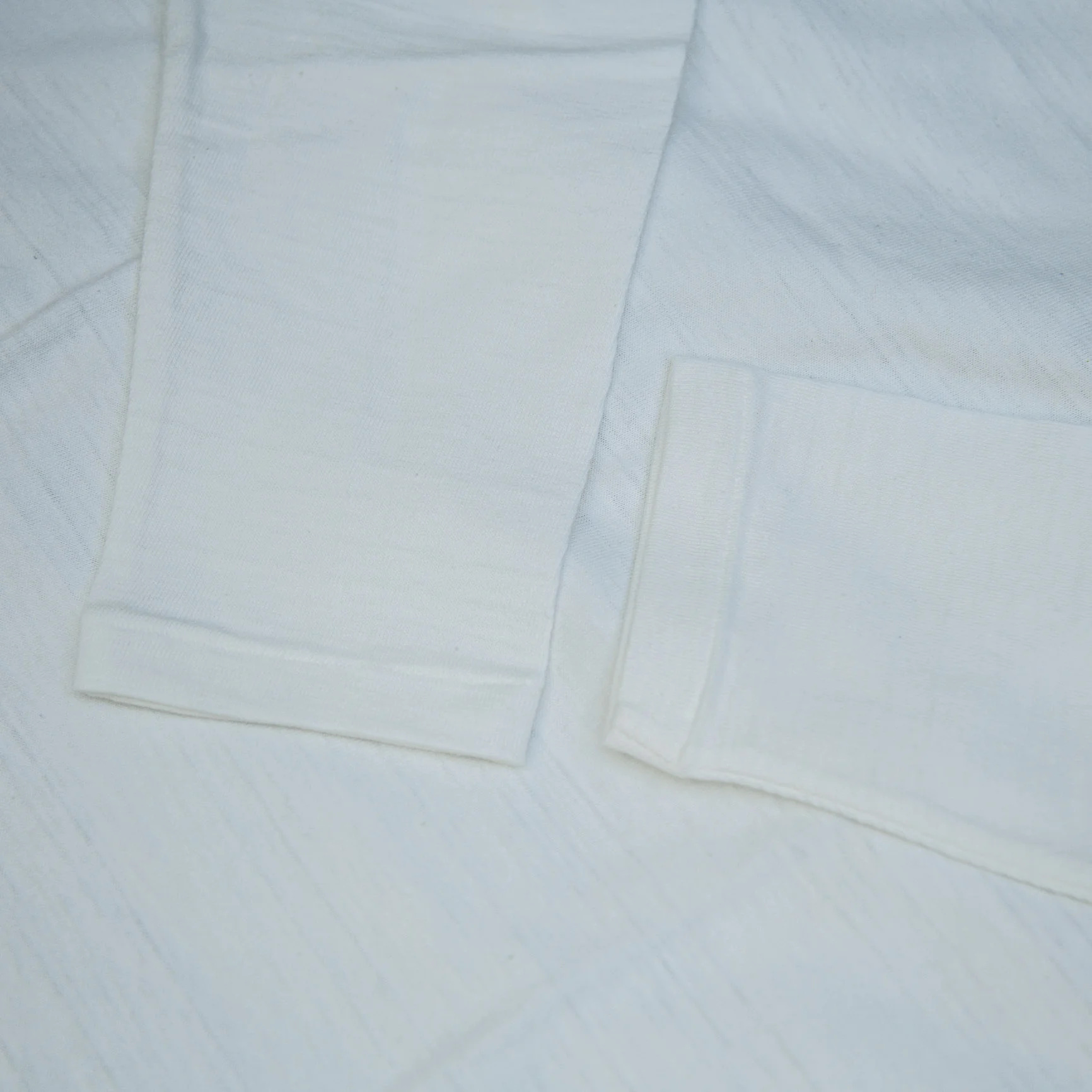 Warehouse Co. Lot 5906 Slub Yarn Long Sleeve – Off-White - Image 4