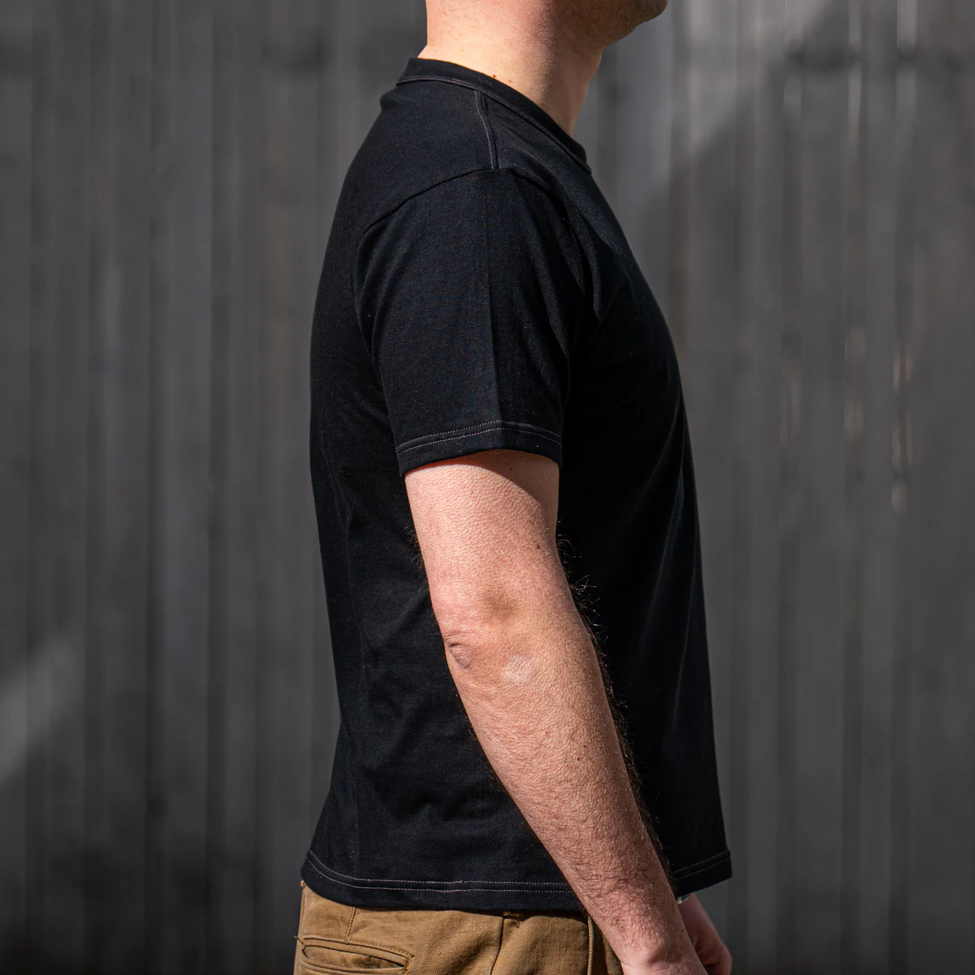 Whitesville 7oz Tubular Knit Tee - 2-Pack / Black - Image 4