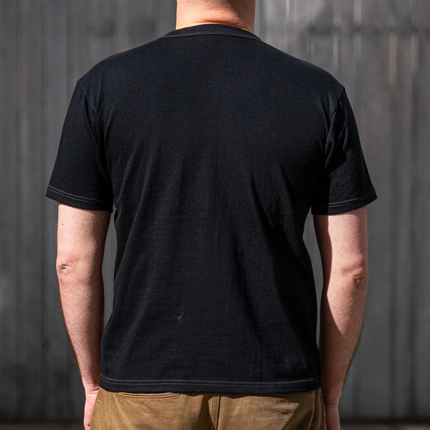 Whitesville 7oz Tubular Knit Tee - 2-Pack / Black - Image 5