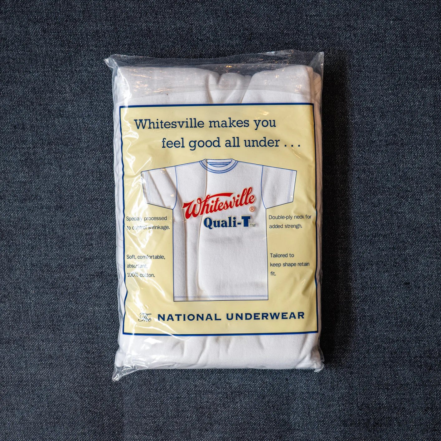 Whitesville 7oz Tubular Knit Tee – 2-Pack / Off-White - Image 11