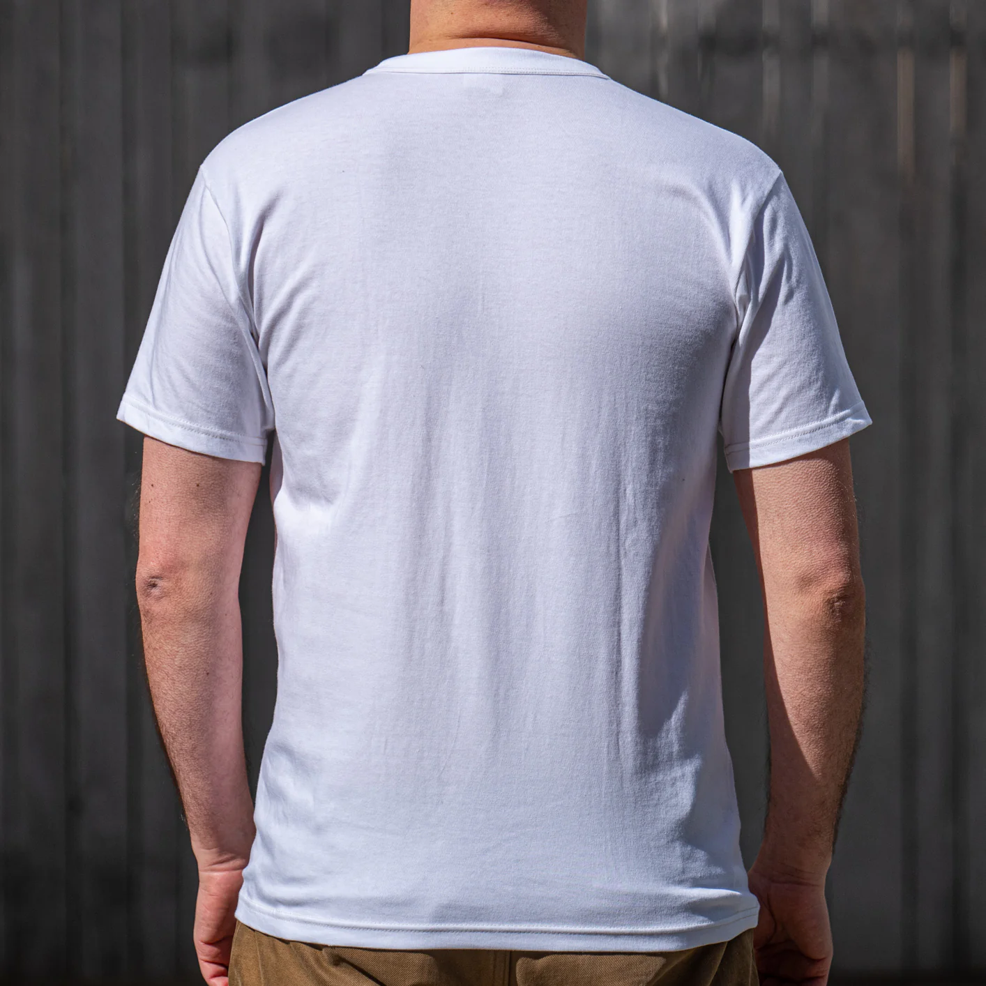 Whitesville 7oz Tubular Knit Tee – 2-Pack / Off-White - Image 5