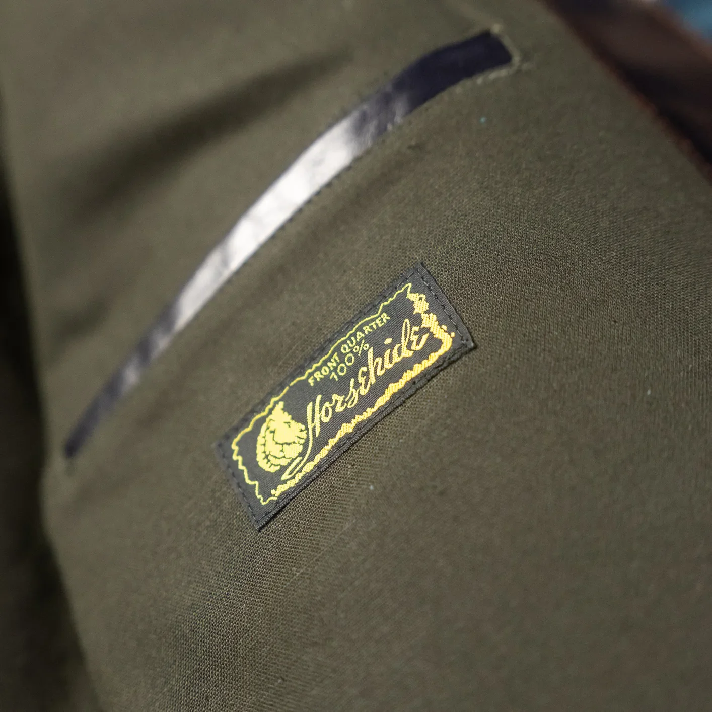 Y'2 Leather IB-141 Indigo Dyed Horsehide Type II Leather Jacket – Indigo - Image 6