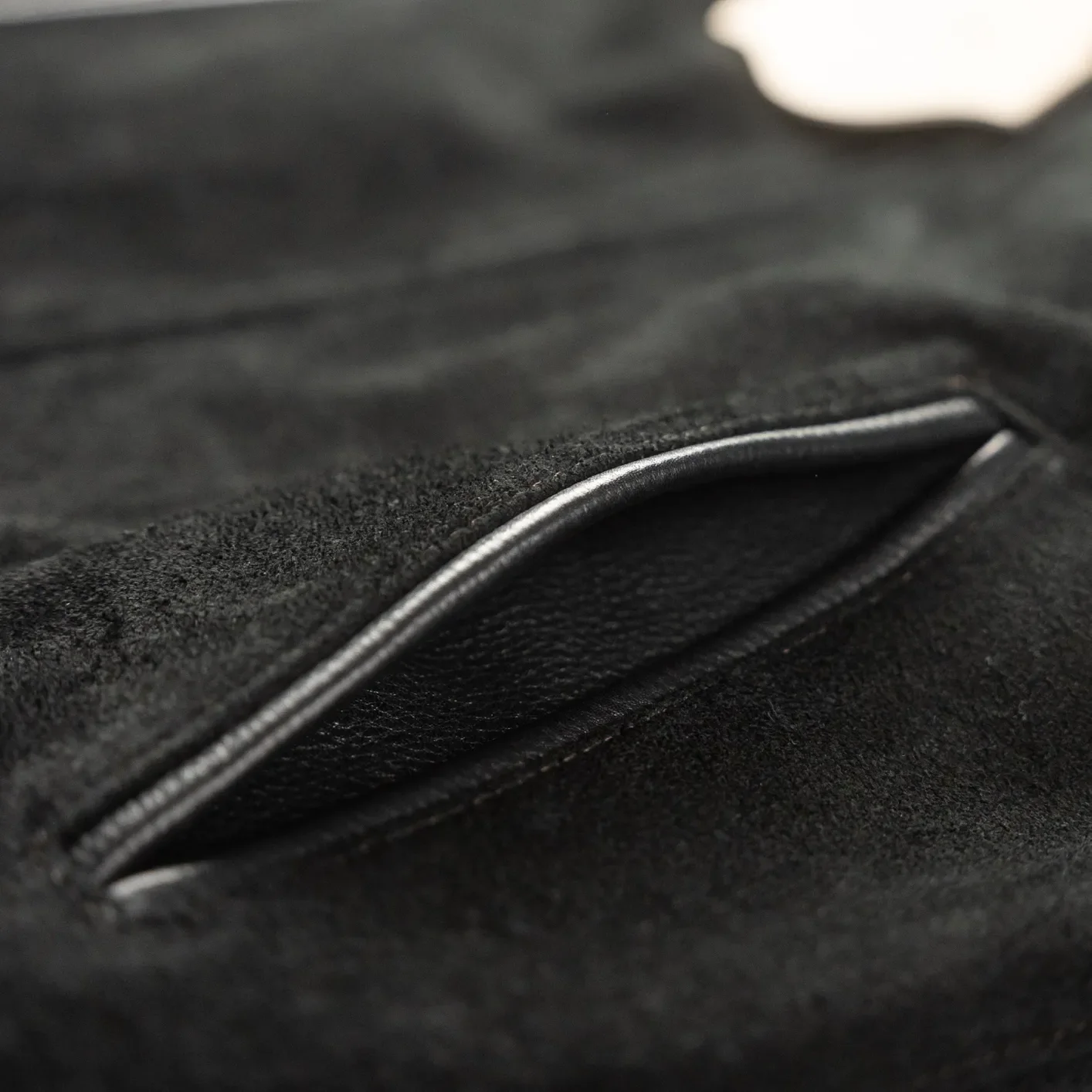 Y'2 Leather TR-65 Steer Roughout Single Riders Leather Jacket – Black - Image 6